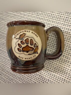 Sunset Hill Stoneware Hemingway Home Key West FL Ceramic Mug
